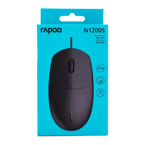 ماوس رپو مدل N1200S | RAPOO N1200S Wired Mouse